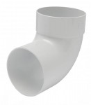 Отвод одномуфтовый 87° RAINWAY 100 мм